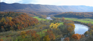 The beautiful Shenandoah Valley.